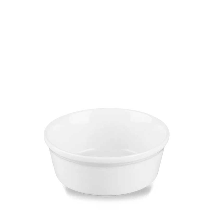 White Cookware Round Pie Dish 5.25" 12/box