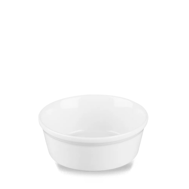 White Cookware Round Pie Dish 13cm 12/box