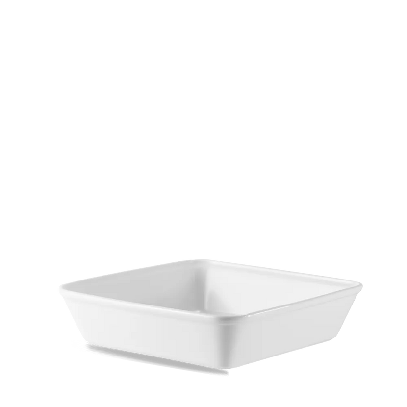 White Cookware Square Baking Dish 10" 6/box