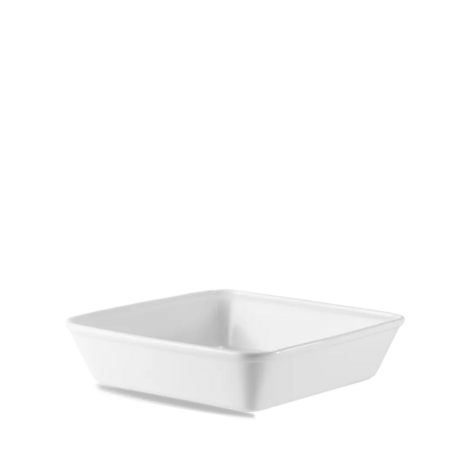 White Cookware Square Baking Dish 25cm 6/box