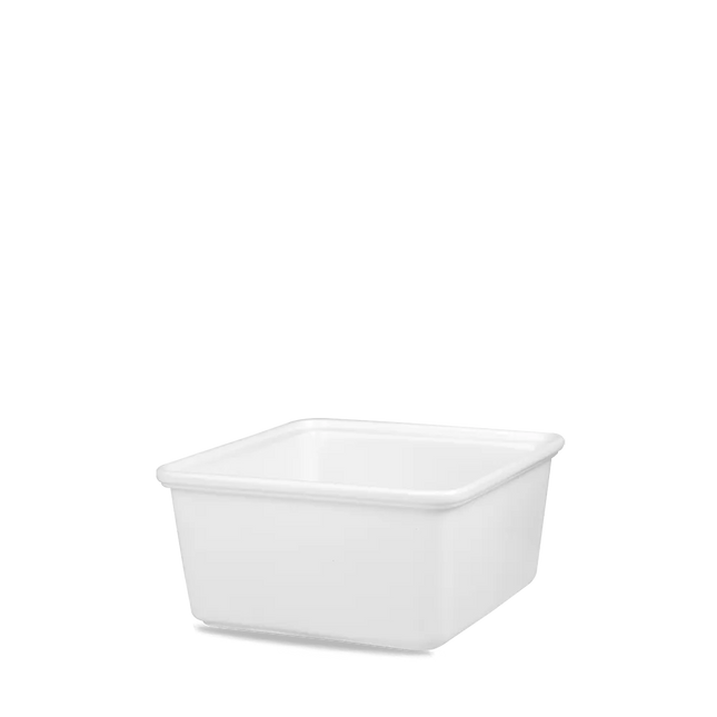 White Cookware Shall Casserole Dish 17.5x18.5x8.5cm 4/box