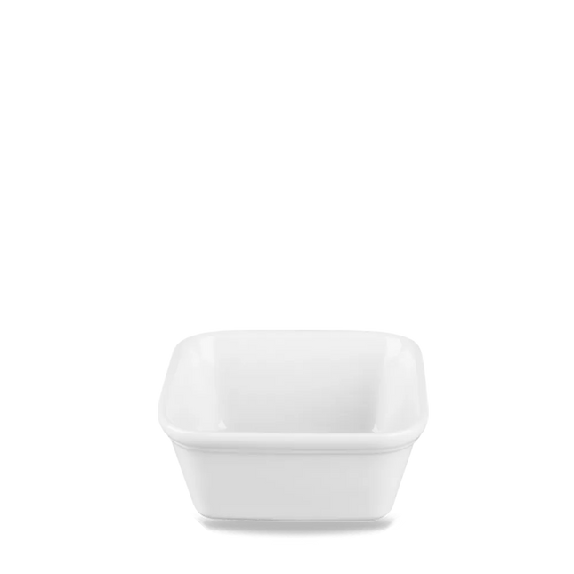 White Cookware Square Pie Dish 467ml 12/box