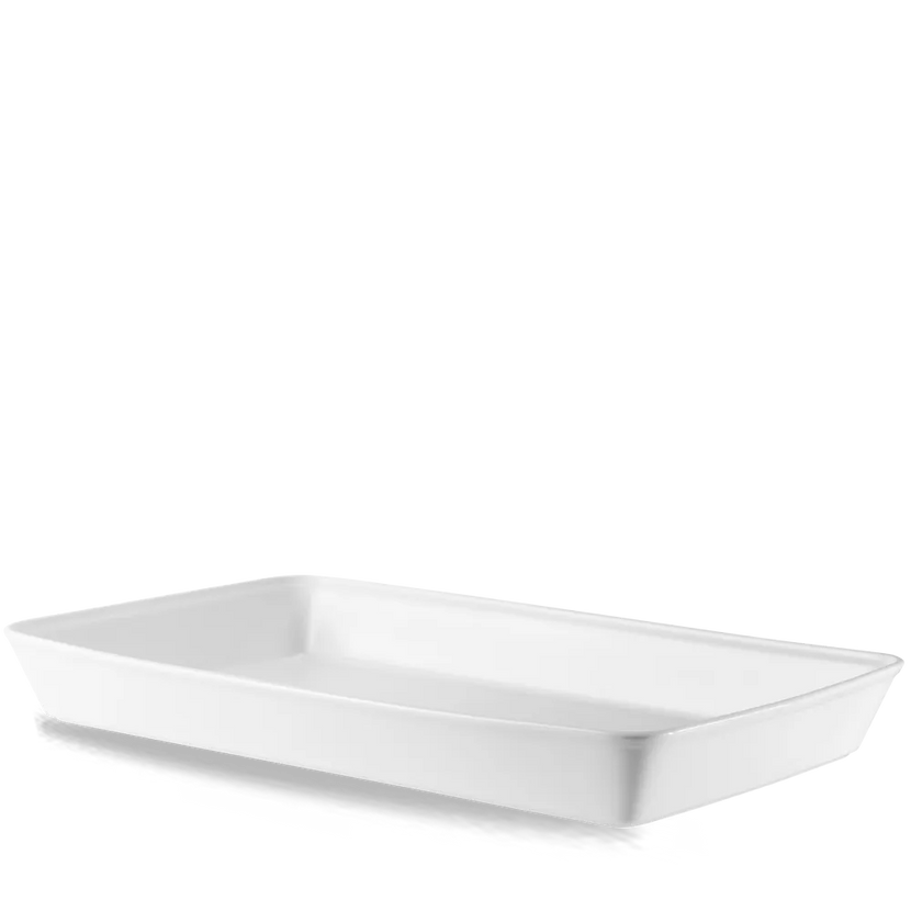 White Cookware Rectangle Baking Dish 21X13X2.5" 2/box