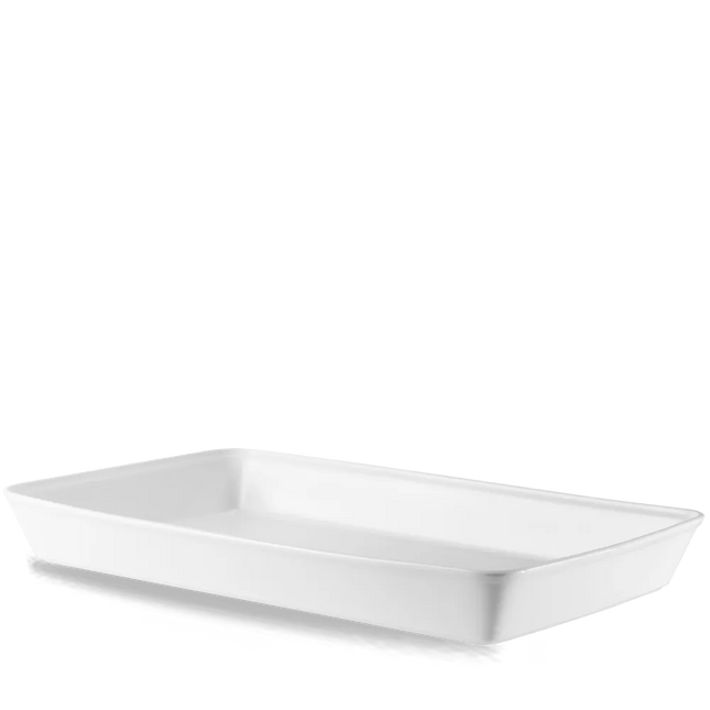 White Cookware Rectangle Baking Dish 53x32.5x6.2cm 2/box