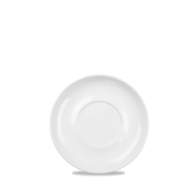 White Compact Tea Saucer 15cm 24/box