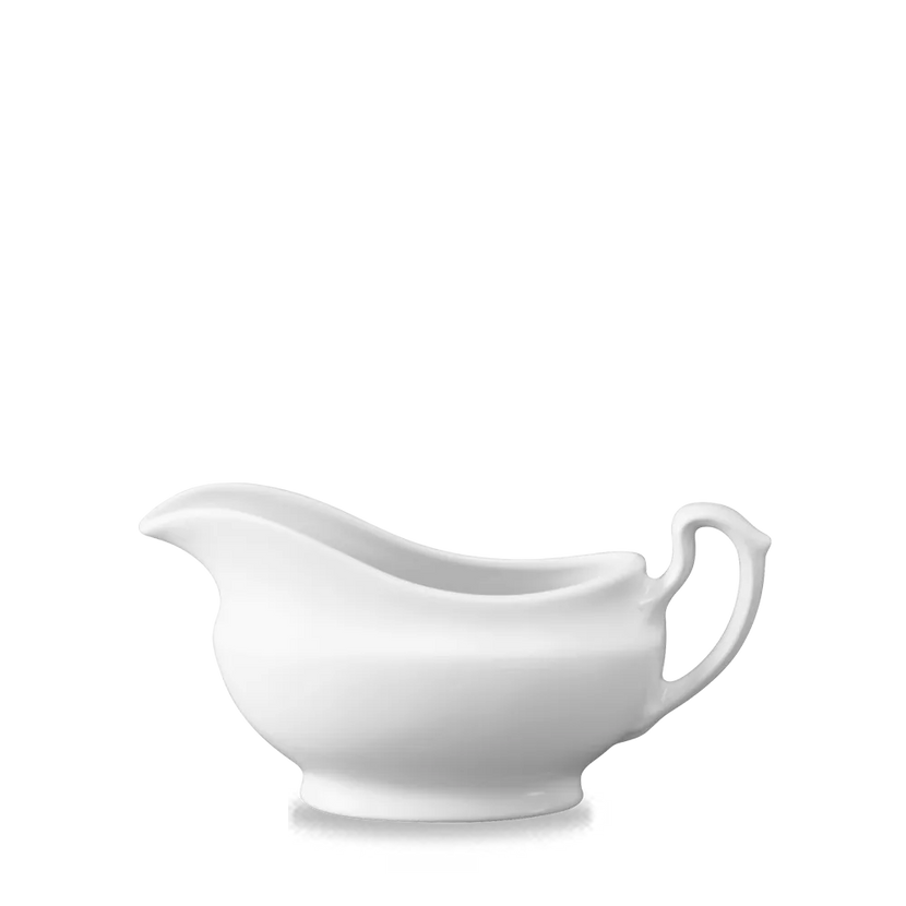 White Gravy Boat 384ml 4/box