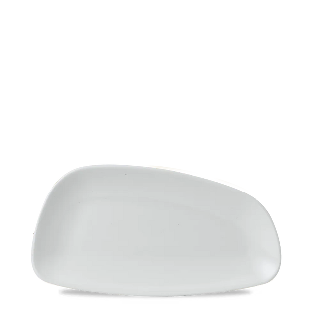 White Chefs Geo Plate 30 x 15.5cm 12/box