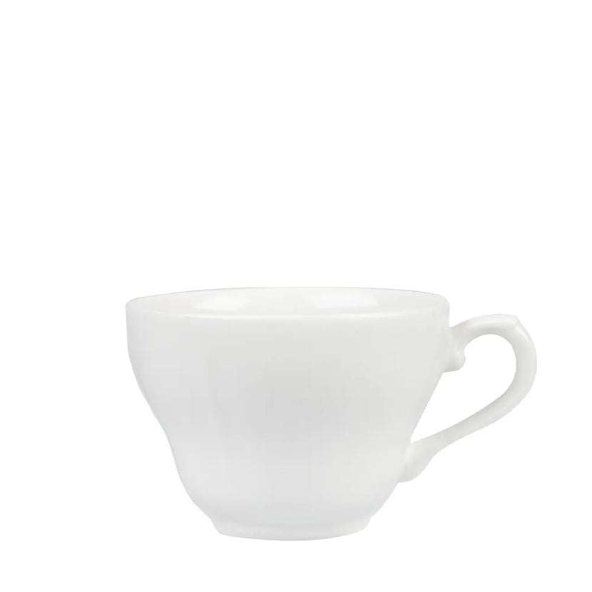 White Georgian Tea Cup 207ml 12/box