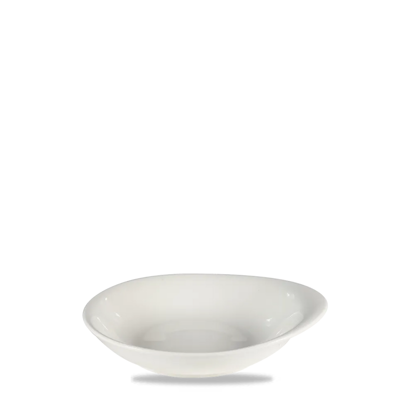 White Round Dish 6 3/8X5 5/8" 12/box