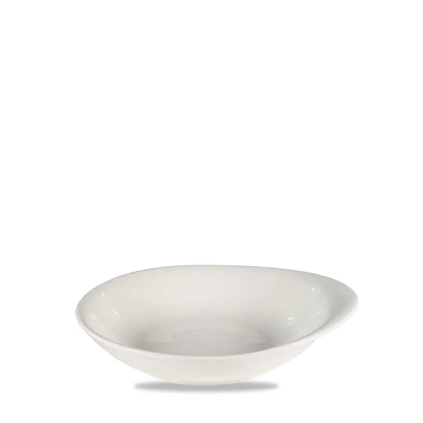 White Round Dish 7 2/8X6.5" 12/box