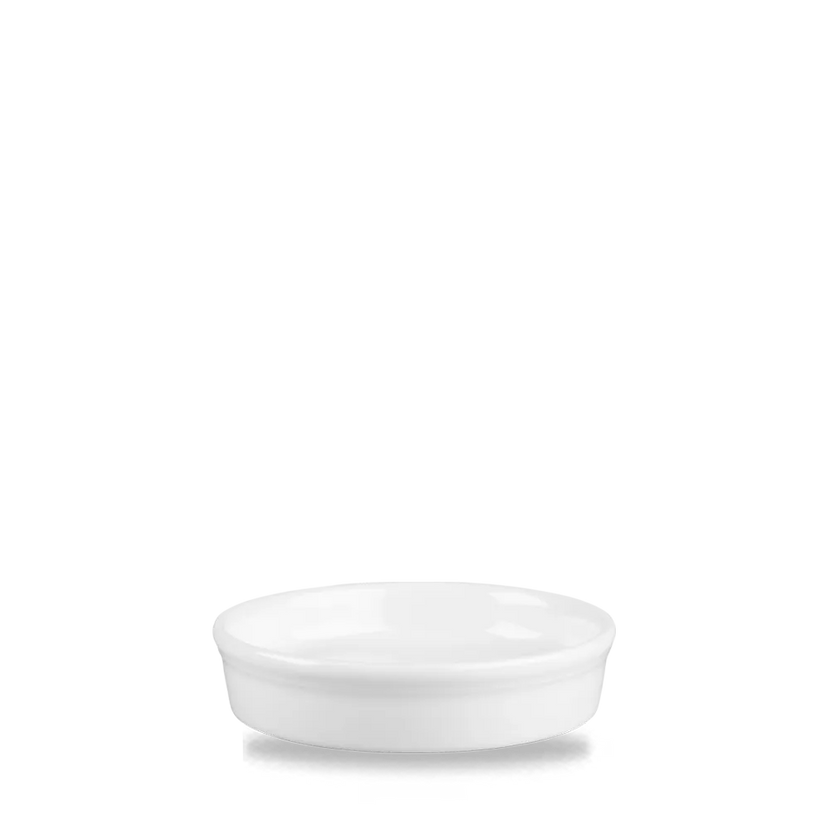 White Mezze Dish 4Oz 12/box