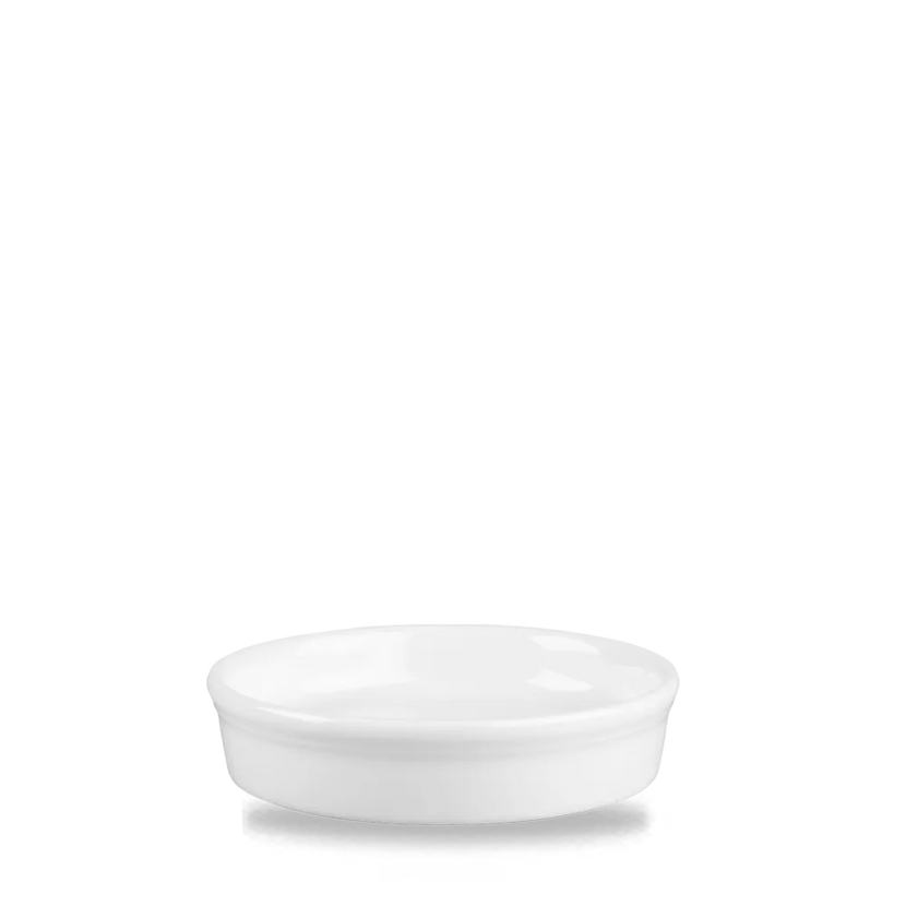 White Mezze Dish 7Oz 12/box