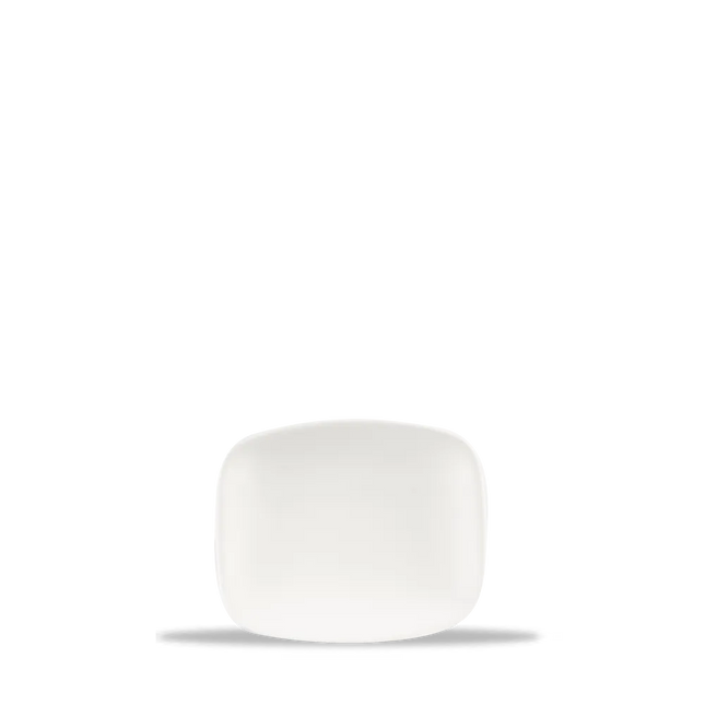 White Oblong Chefs Plate 6 X 13cm 12/box
