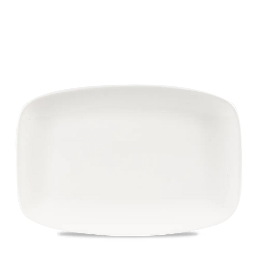 White Oblong Chefs Plate 12 X 7 4/5" 6/box