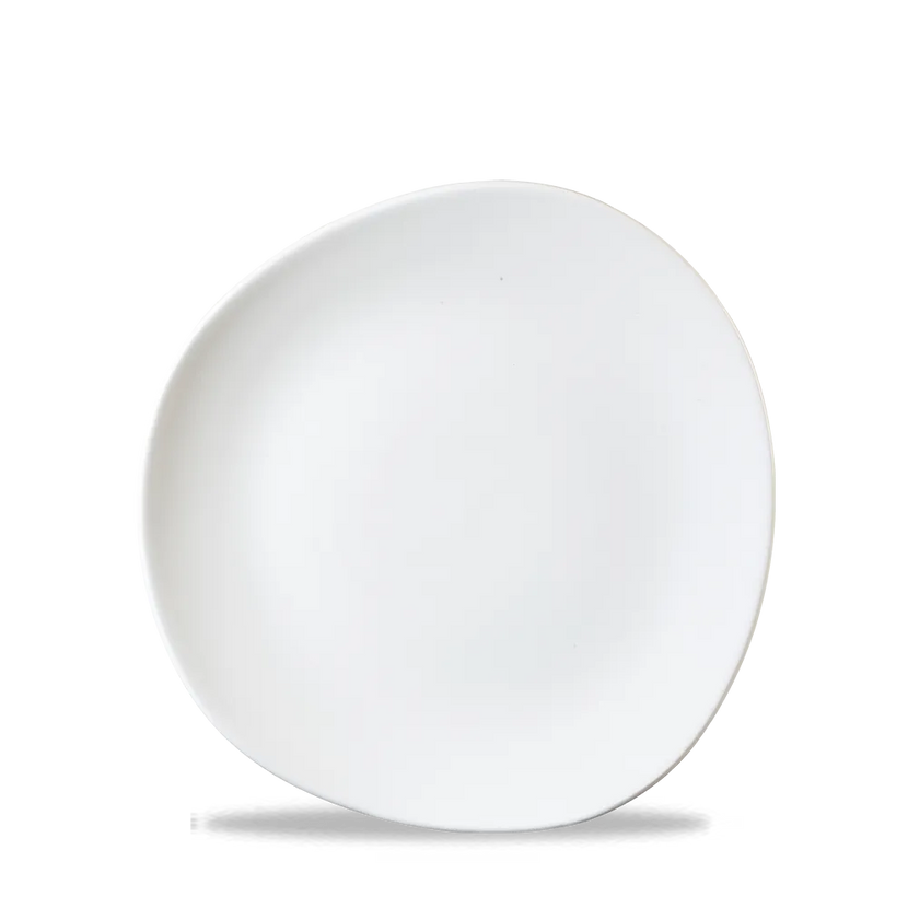 White Round Trace Plate 10 3/8" 12/box