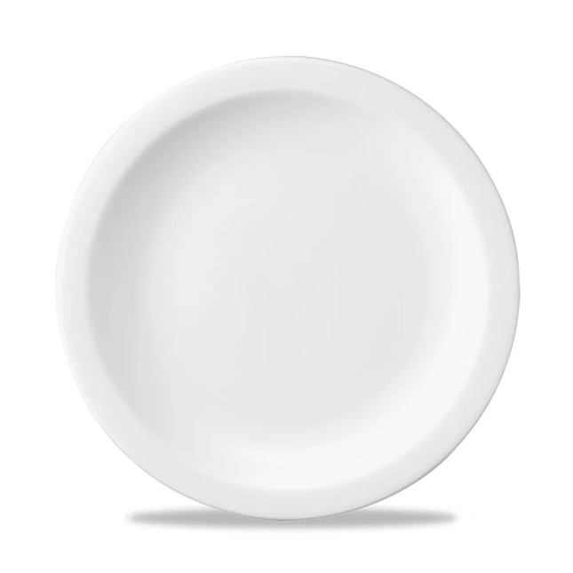 White Nova Plate 25cm 24/box