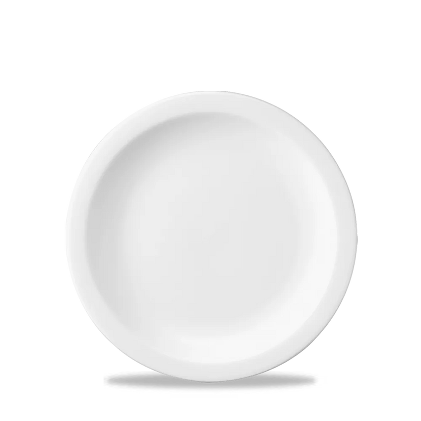 White Nova Plate 18cm 24/box