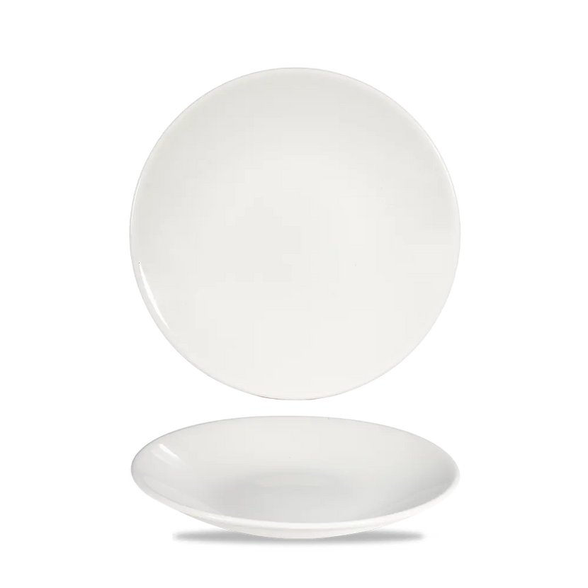 White Profile Deep Coupe Plate 22.5cm 12/box