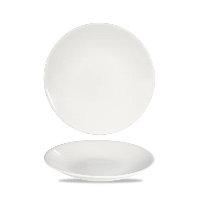 White Profile Deep Coupe Plate 22.5cm 12/box
