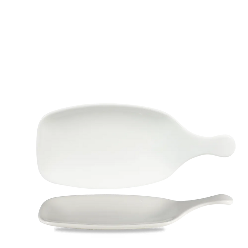 White Handled Paddle 28.4cm 6/box