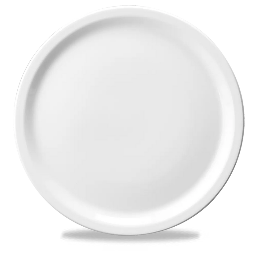 White Nova Pizza Plate 34cm 6/box