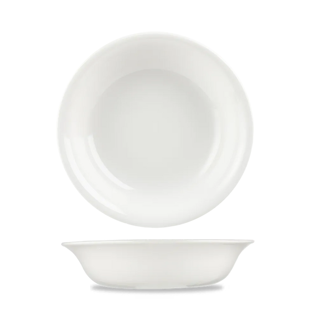 White Serving Bowl 22cm 12/box