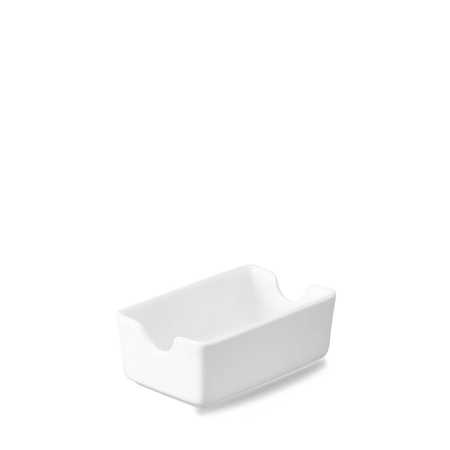 White Sachet Holder 12cm 6/box