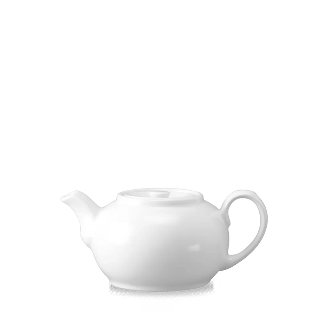 White Nova Teapot 444ml 4/box