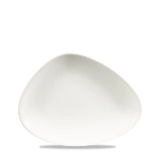 White Triangle Chefs Plate 20 x 15cm 12/box