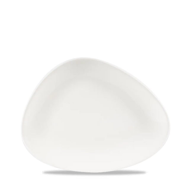 White Triangle Chefs Plate 26.5 x 20.5cm 12/box