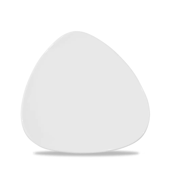 White Lotus Plate 18cm 12/box