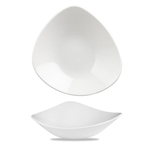 White Lotus Bowl 23cm 12/box