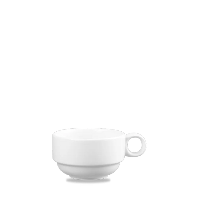 White Profile Stacking Cup 207ml 12/box