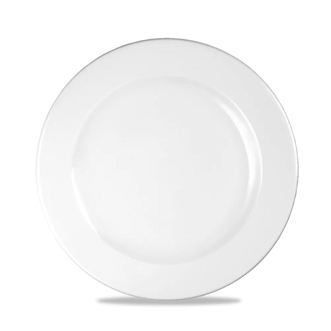White Profile Plate 21cm 12/box