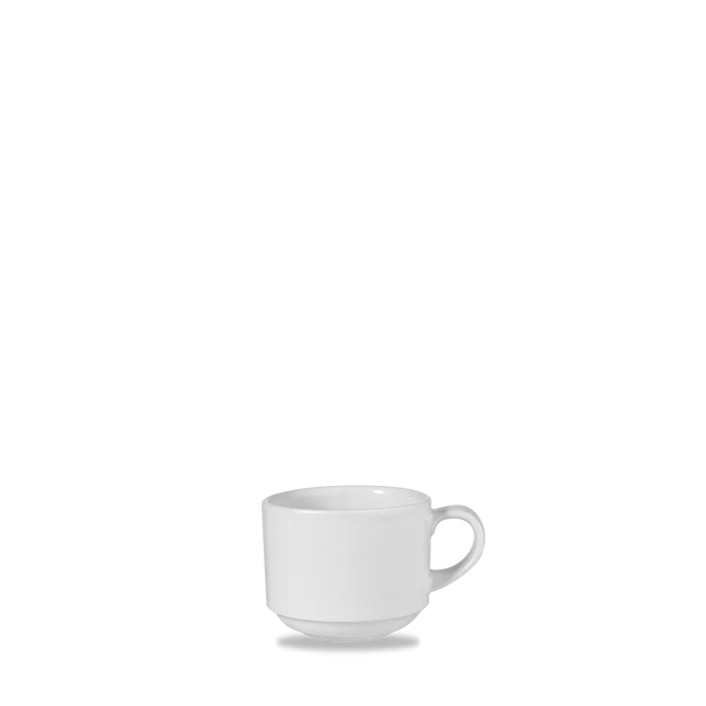 White Profile Stacking Cup 89ml 12/box