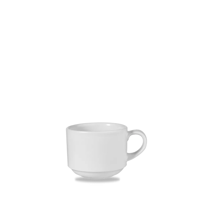 White Profile Stacking Cup 237ml 12/box