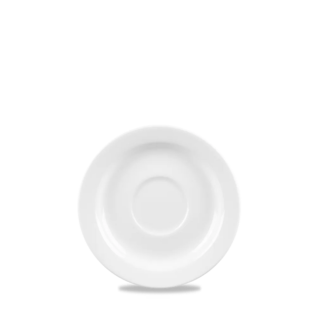 White Profile Saucer 13cm 12/box