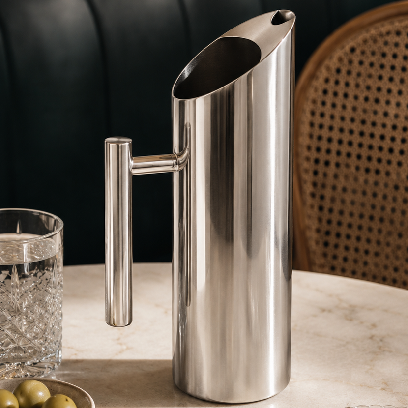 Waterkan, 1,2 Liter, H. 27,5 cm, RVS