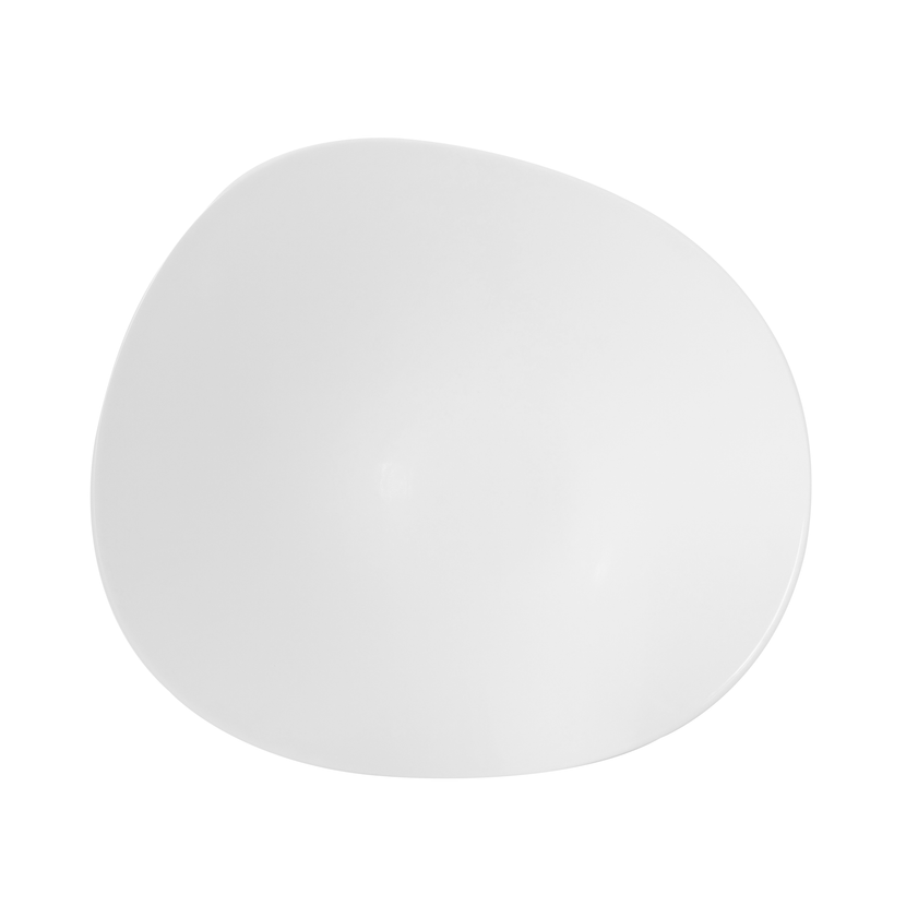 White Opal Organic Bowl 20 cm 12/box