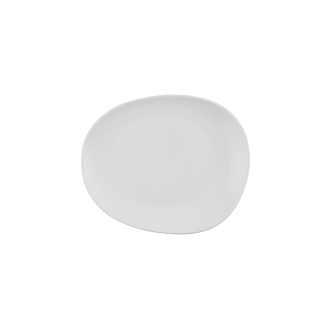 White Opal Organic Plate 21 X 17,6 cm 12/box