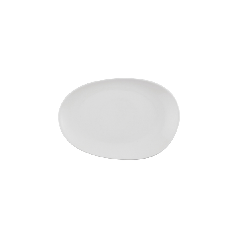 White Opal Organic Platter 34,5 X 23,5 cm 6/box
