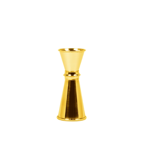 Yukiwa jigger normal 15/30 ml gold plated