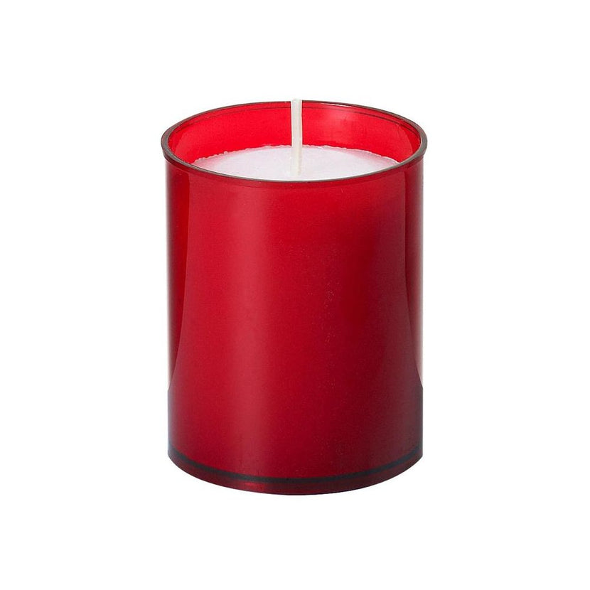 Bolsius ReLight navullingen rood – doos met 100 kaarsen voor horeca sfeerlicht – APS Glass & Bar Supply

