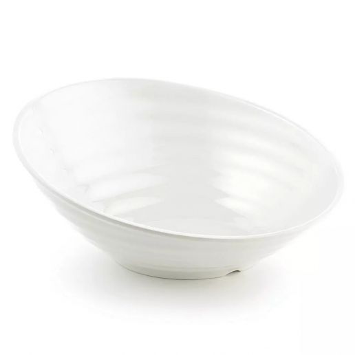 Melamine Round Bowl White 5,5 L OUTLET