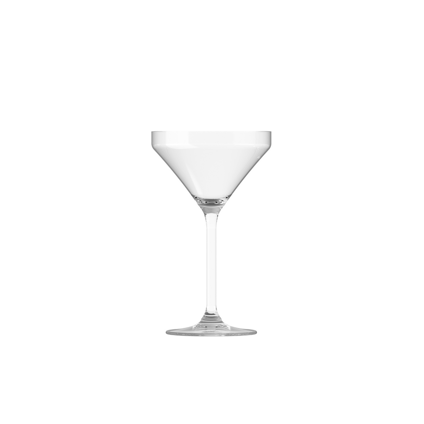 Onis Endura Martini Finesse Laser Cut – set van 6 elegante martiniglazen met lasergesneden rand – APS Glass & Bar Supply