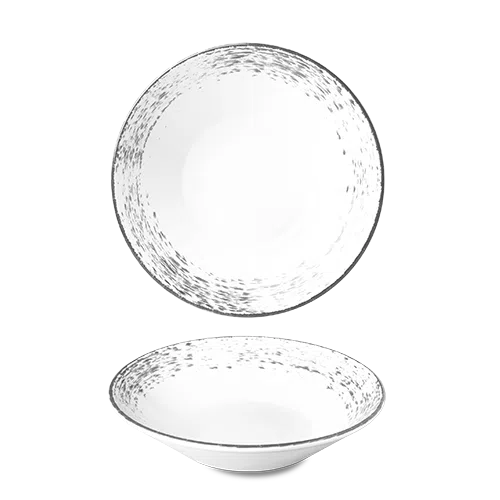 Optimo Pasta Plate Deep Gray Ø 27 cm