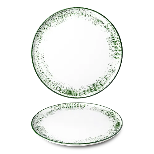 Optimo Plate Flat Green Ø 29 cm