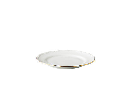 Maria Theresa bord goud 17 cm 12/box