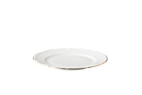Maria Theresa bord goud 22 cm 6/box