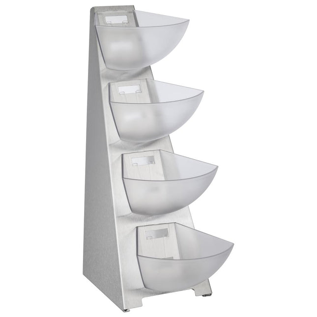 APS Multi Rack set 4-laags 5 delen h 53 cm – buffetetagere voor ontbijtbuffet in hotel